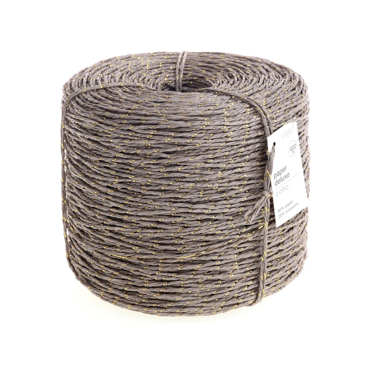 Papierový drôt Deluxe hnedý návin 40 m, 1 mm