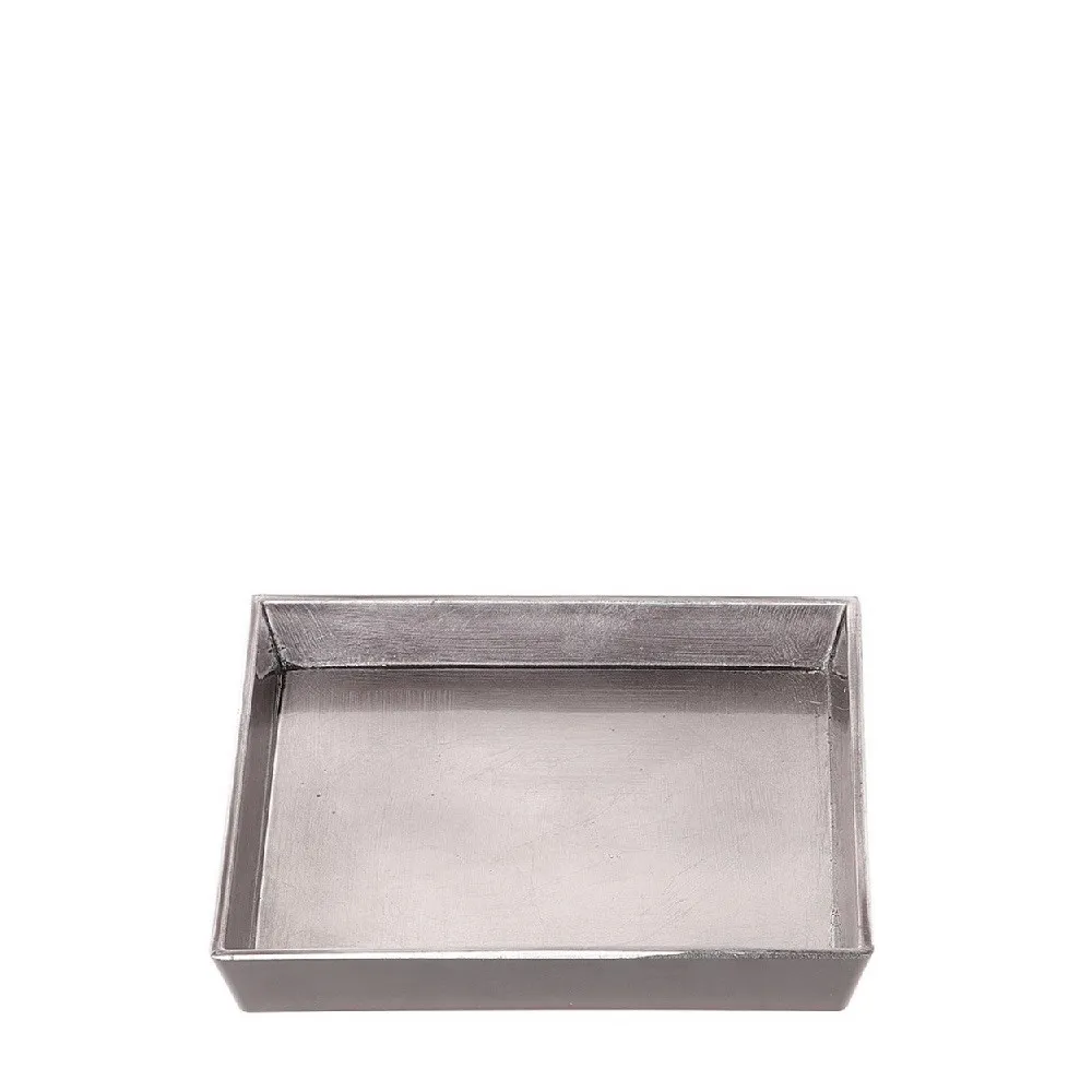 Vianočná melamínová misa strieborná ⌀ 12 × 2 cm