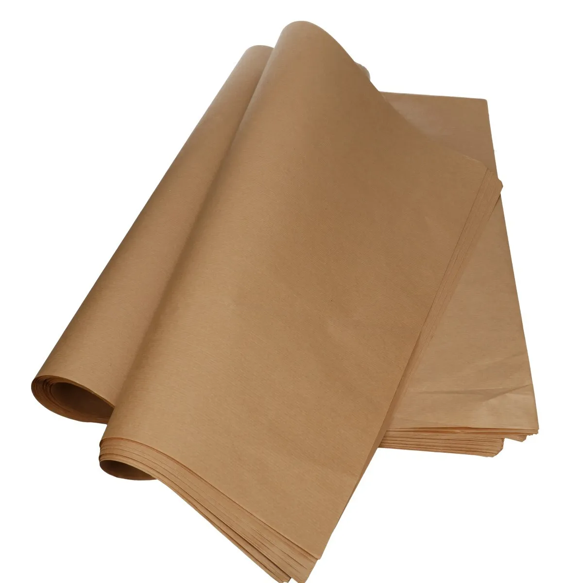 Hnedý kraftový papier, hárky 60 × 85 cm, 10 kg
