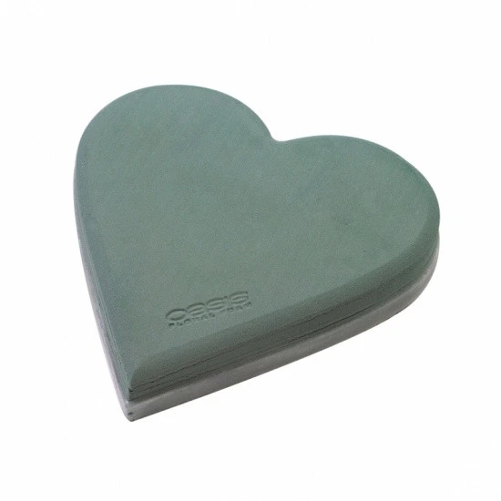 Srdce z aranžovacej hmoty Oasis Ecobase 50 × 5 cm