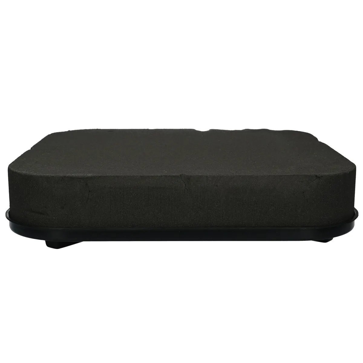 Oasis Eychenne hranatý vankúš čierny 40 cm