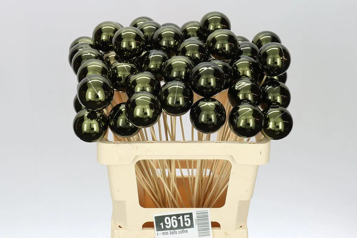 X-mas Balls Coffee • 50 cm