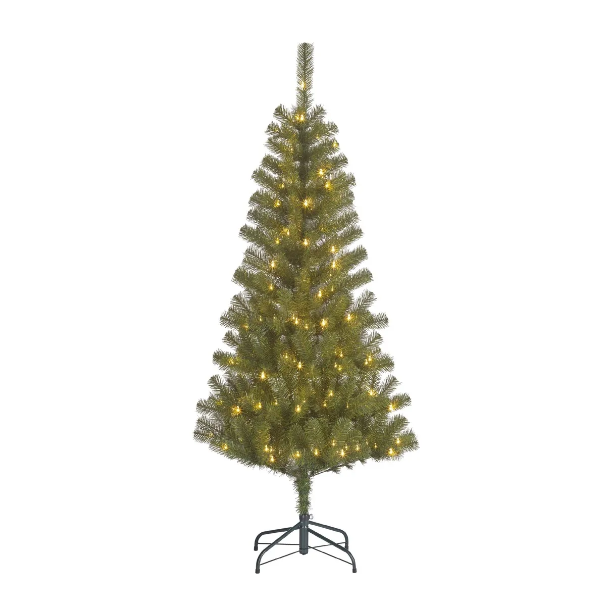 Umelý vianočný stromček Ague s LED a časovačom zelený ⌀ 61 × 155 cm