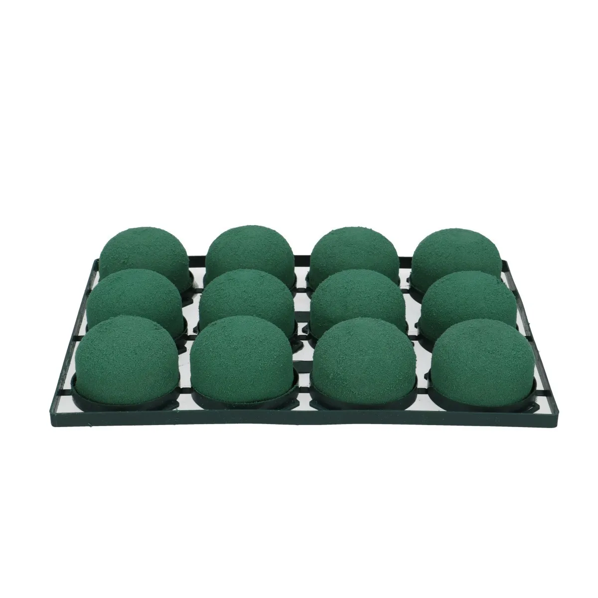 Oasis MiniDeco Premium zelená, miska s aranžovacou hmotou 5 × 4 cm