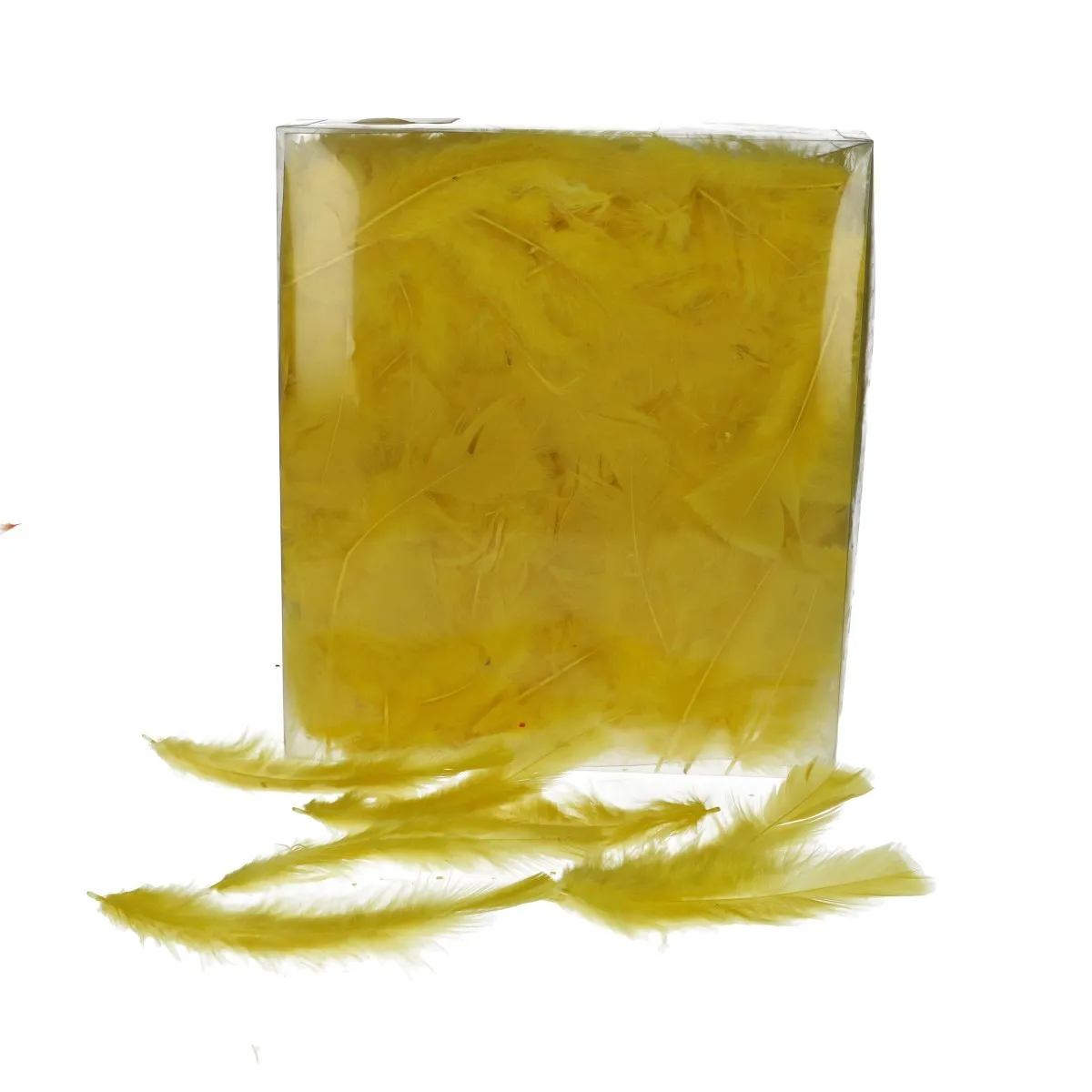 Morčacie perie žlté 45 g