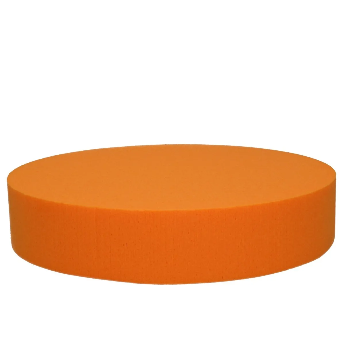 Farebná torta z aranžovacej hmoty Oasis Color oranžová ⌀ 25 × 5 cm