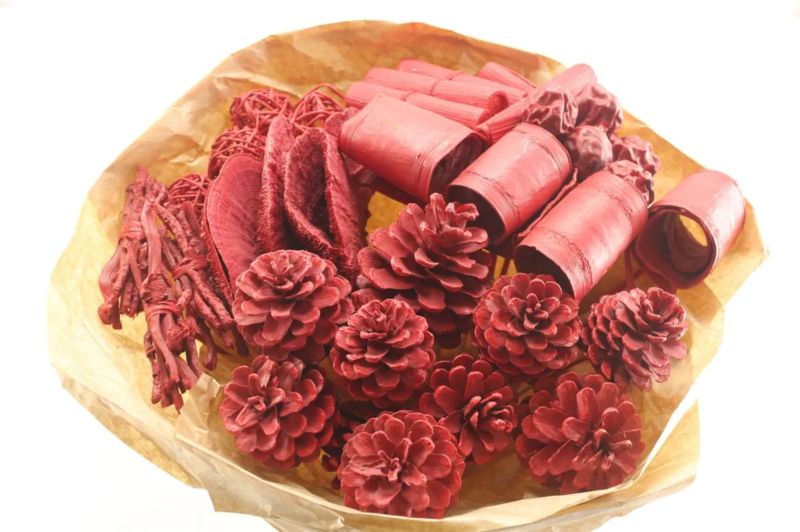 mix Red Zonder Glitter, sušené • 50 cm