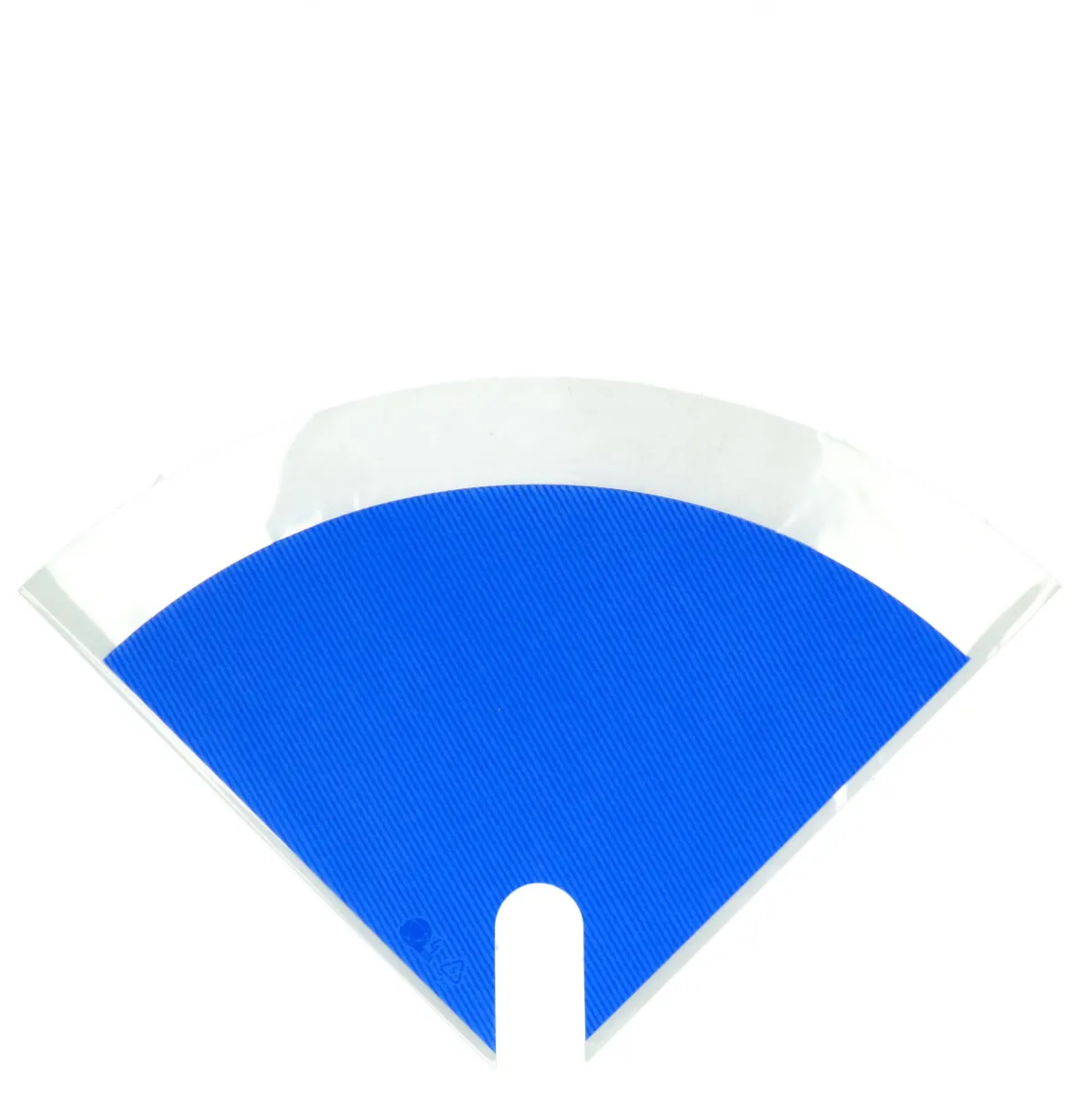 Obal na kvety Moon s kraftovým vzhľadom modrý 30 × 30 cm