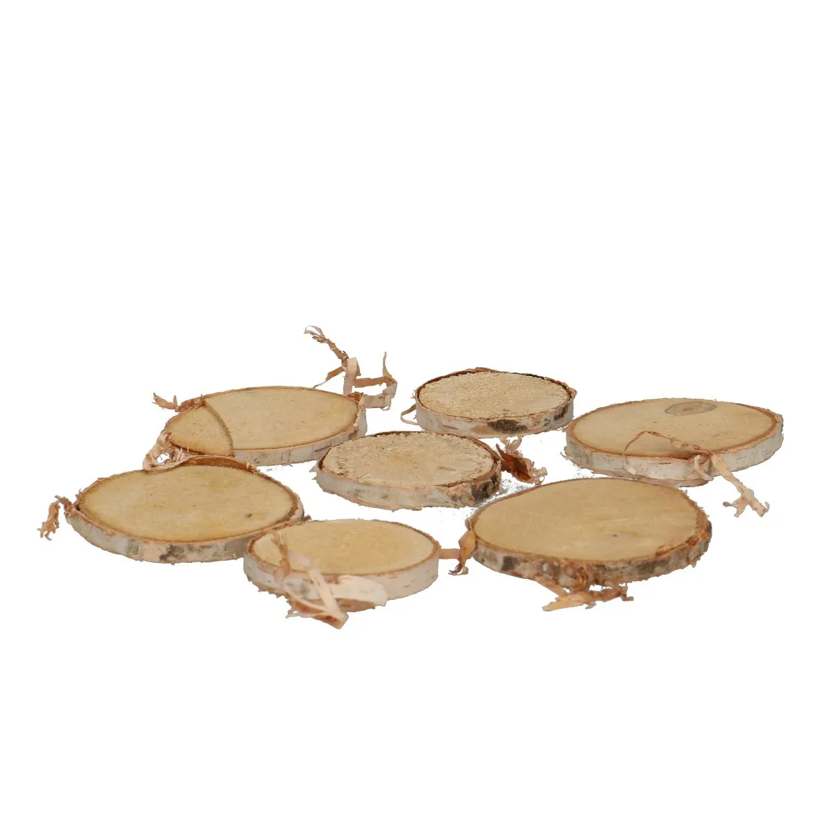 Brezové plátky hnedé 6 cm, 250 g