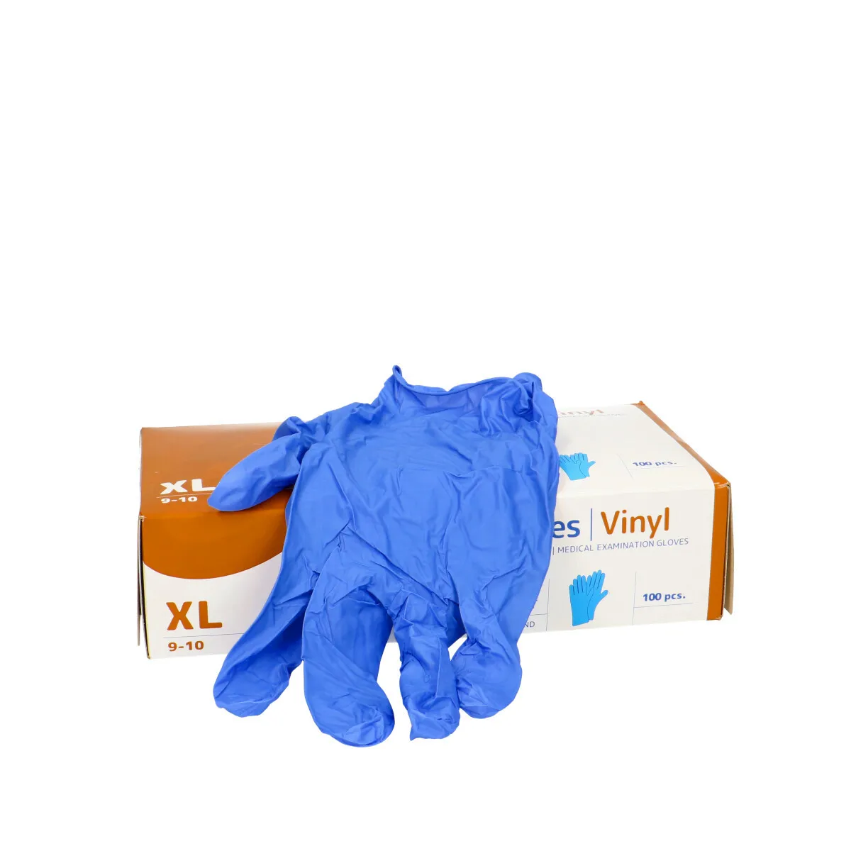 Jednorazové rukavice modré, veľkosť XL