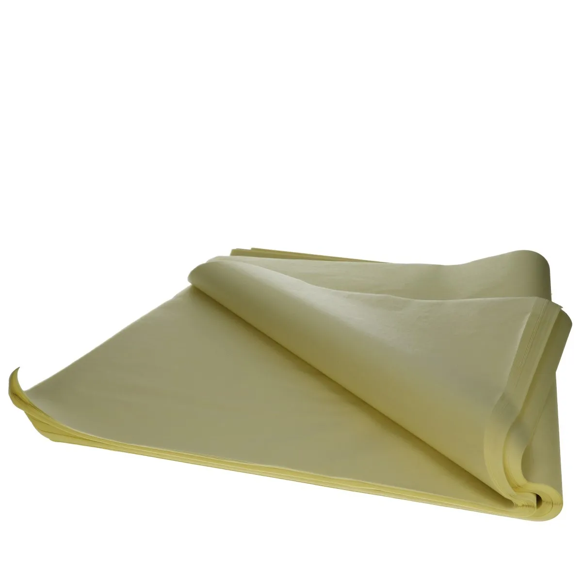 Hodvábny papier krémový, hárky 50 × 75 cm