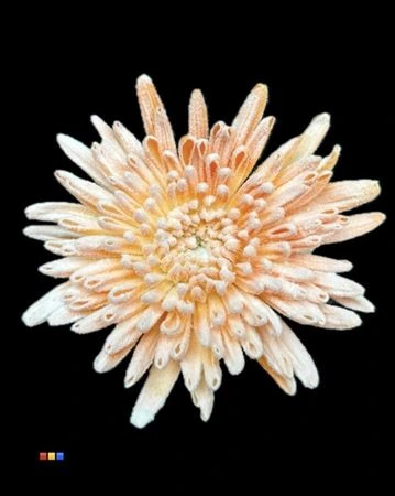 Chryzantéma veľkokvetá Ana Snow Orange • 70 cm