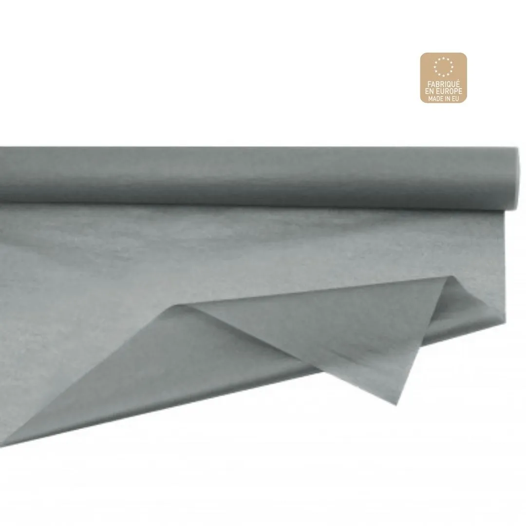Hodvábny papier v rolke sivý 75 cm, návin 50 m