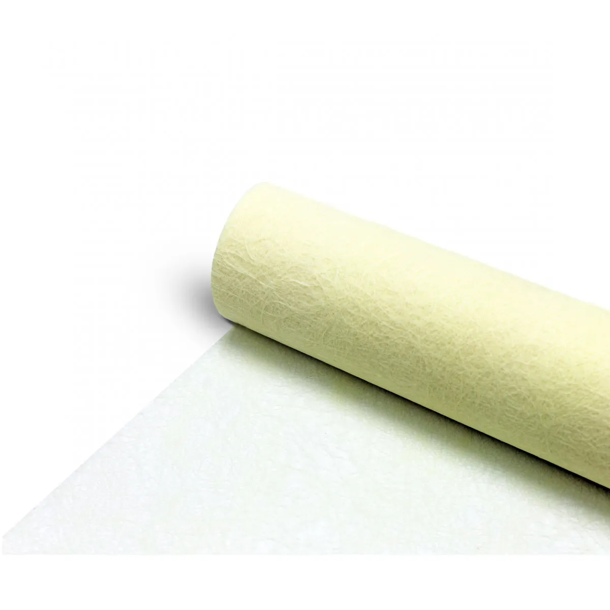 Ľanové vlákno v rolke krémové 60 cm, návin 25 m