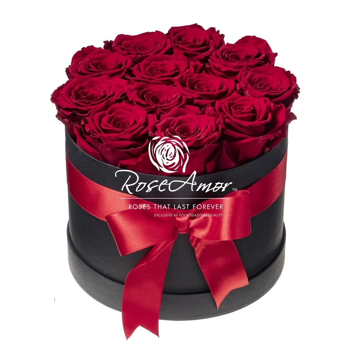 Pres. Hatbox 12 Red01 Bulk