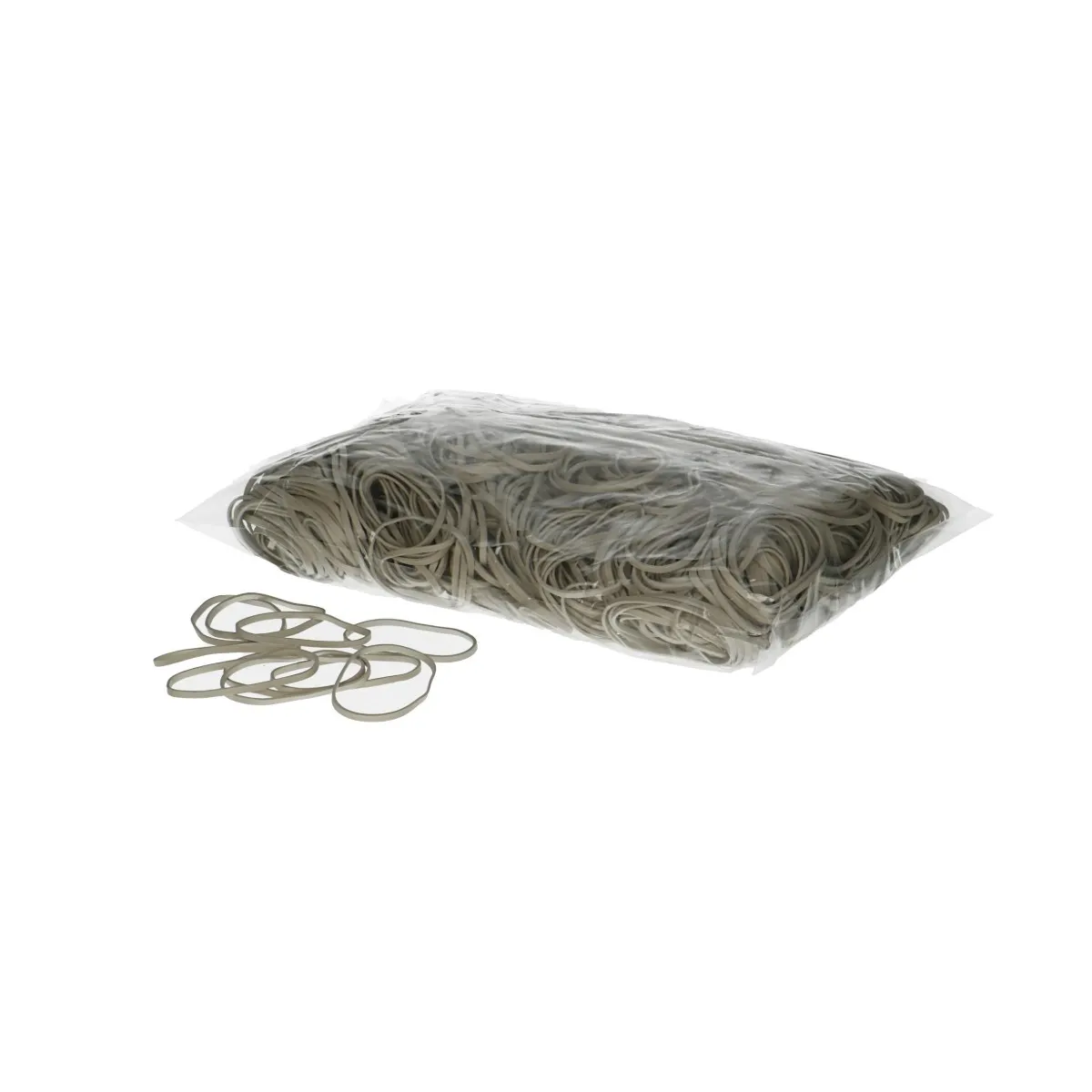 Gumičky 50 × 3 mm biele 1 kg