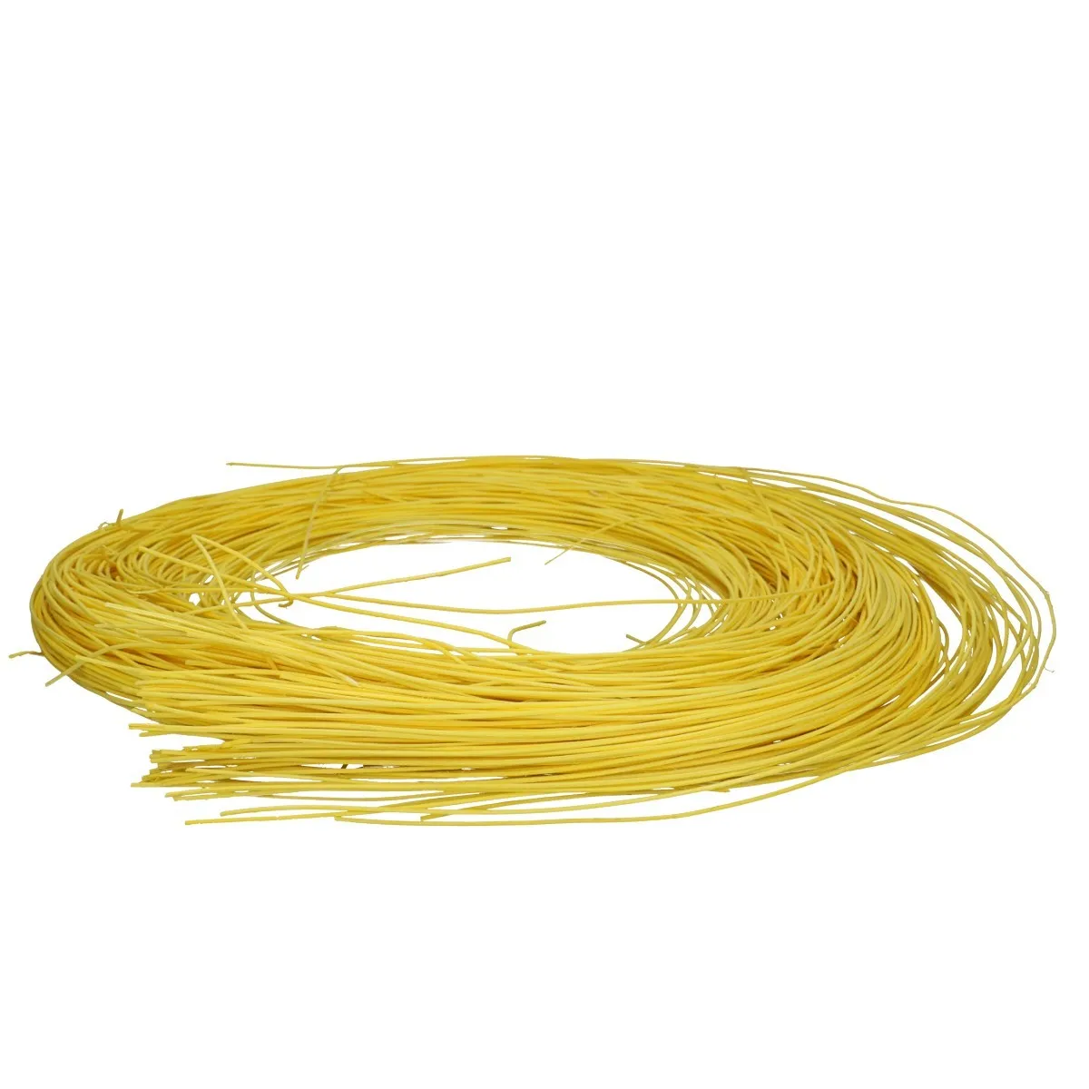 Ratan na pletenie žltý 1,5 mm, 250 g