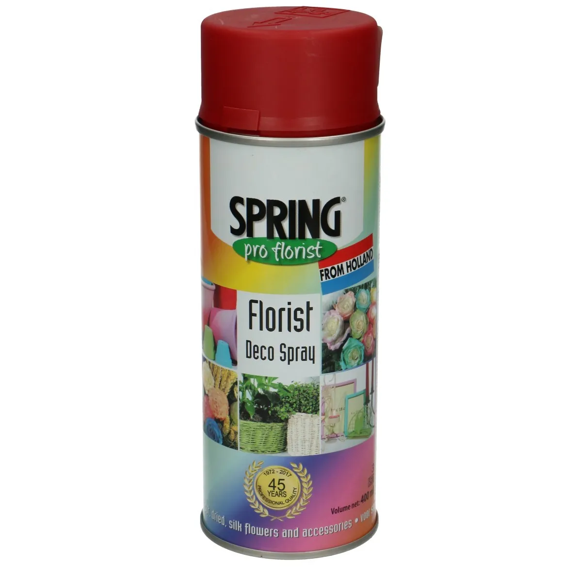 Farba v spreji Decospray, červená Sunrise 400 ml
