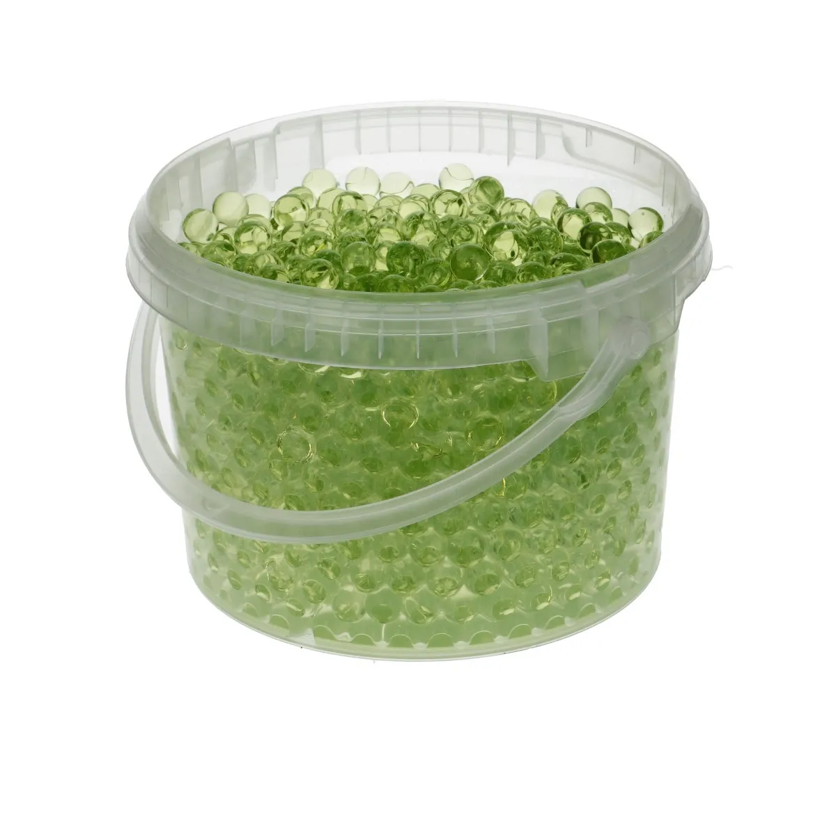 Gélové perly Decogel zelené 9 mm, 3 l