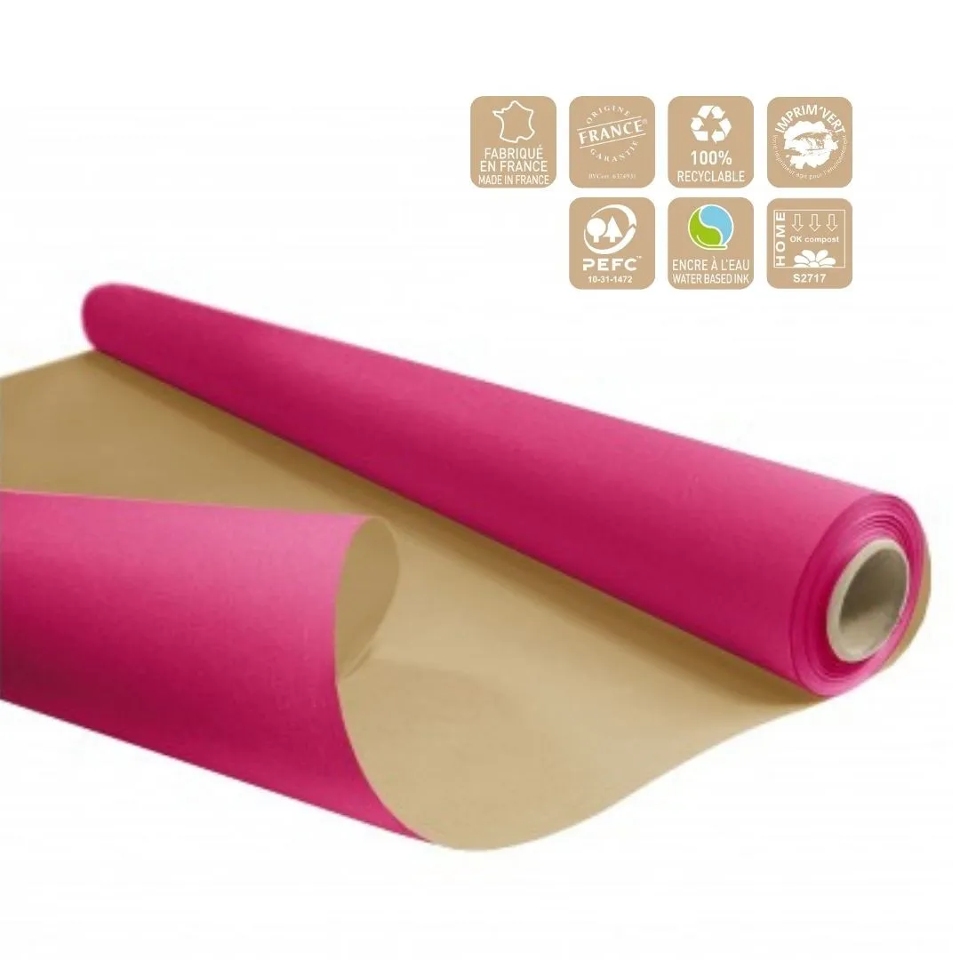 Baliaci papier Clayrton ružový 80 cm, návin 50 m