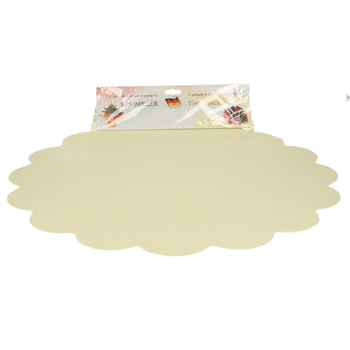 Netkané textilné obaly Blumella krémové 54 cm