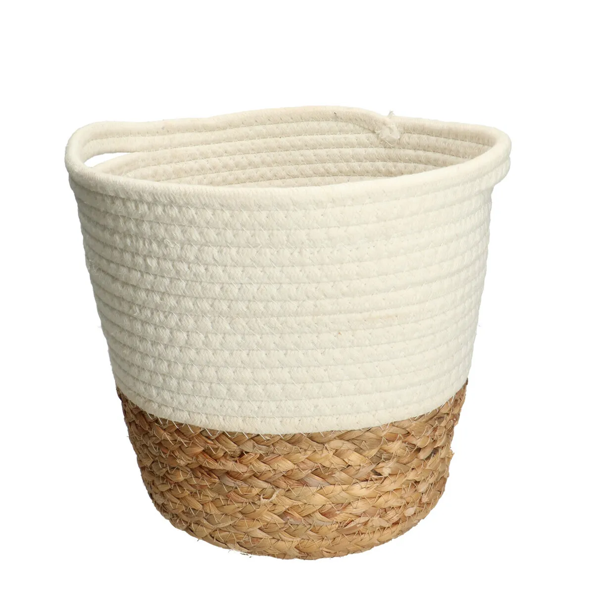 Košík Grass kvetináč lano biela ⌀ 24 × 22 cm