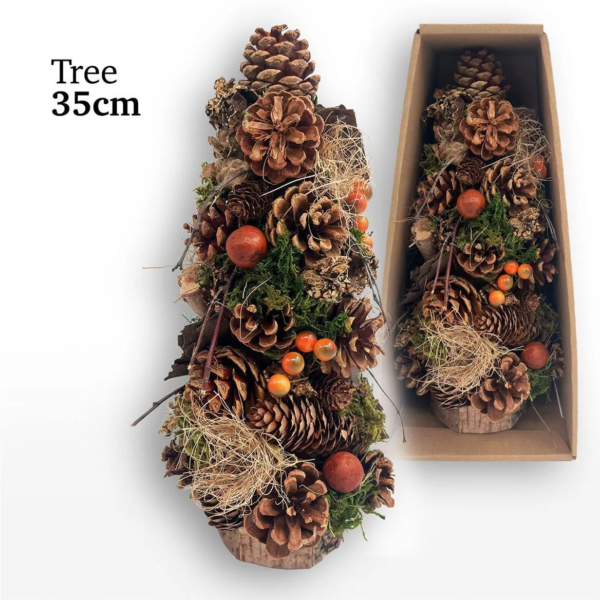 X-tree Orange Berries • 35 cm