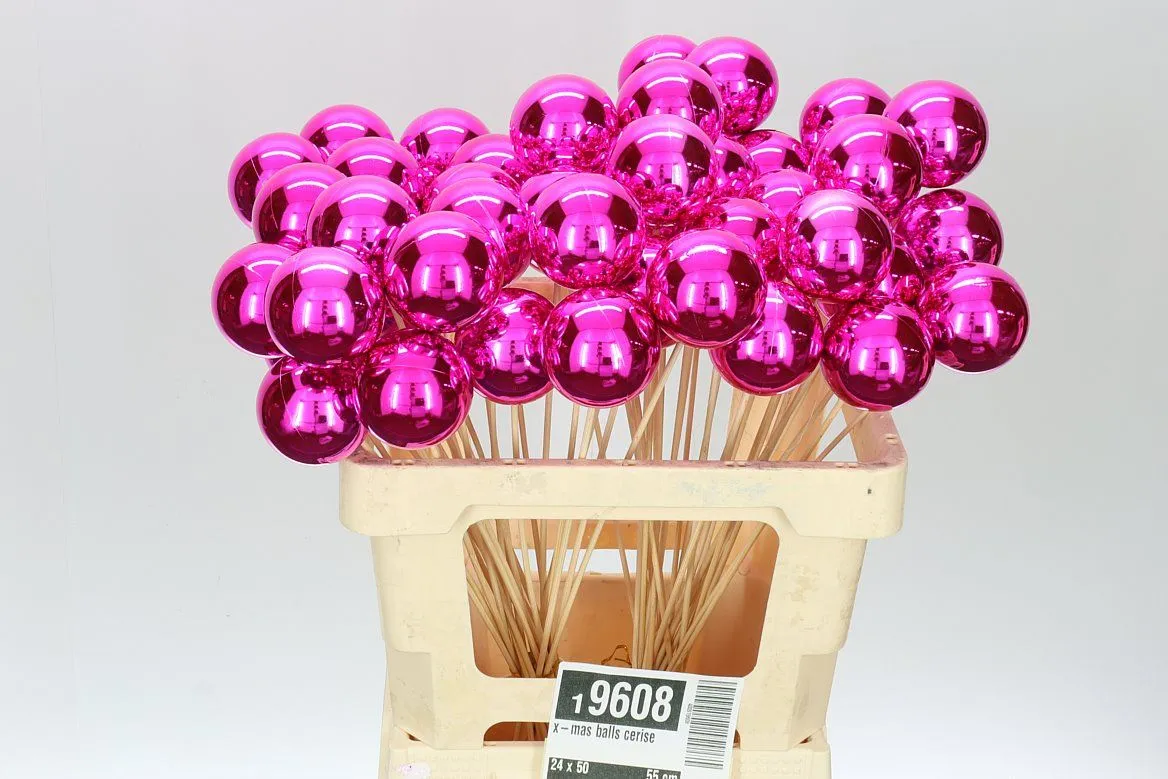 X-mas Balls Cerise • 50 cm