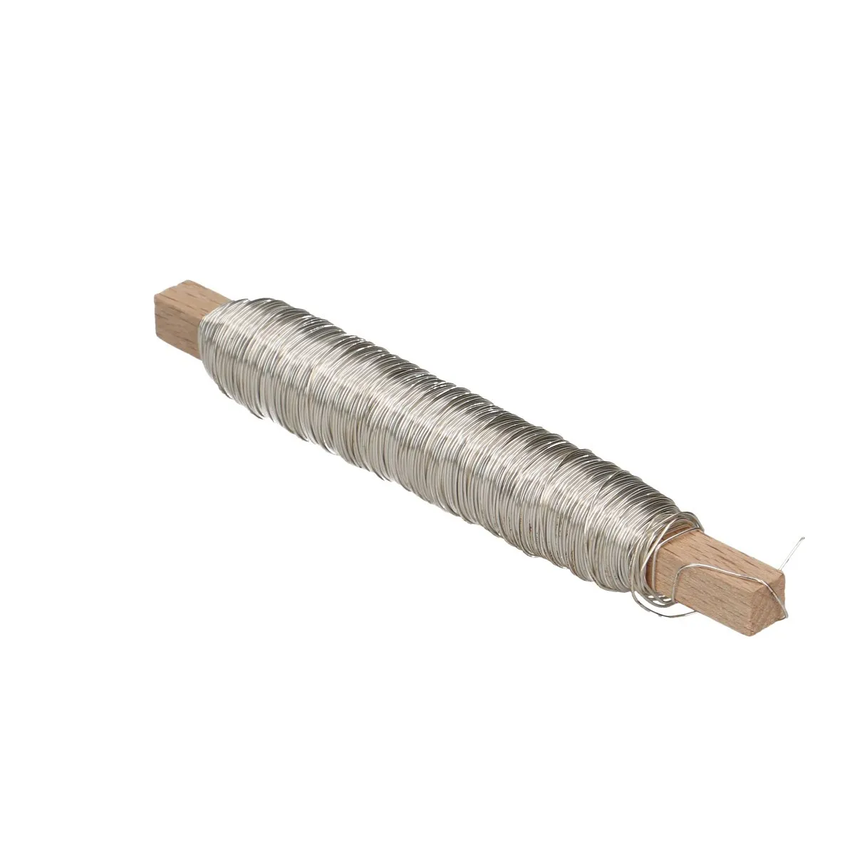 Navíjaný drôt strieborný 0,5 mm, 100 g