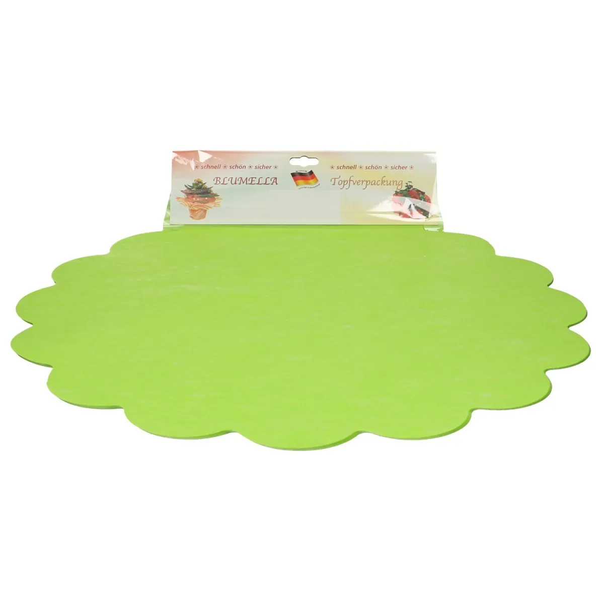 Netkané textilné obaly Blumella zelené 54 cm