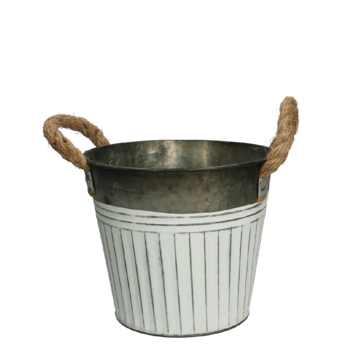 Zinok Jop kvetináč biela ⌀ 16 × 14 cm