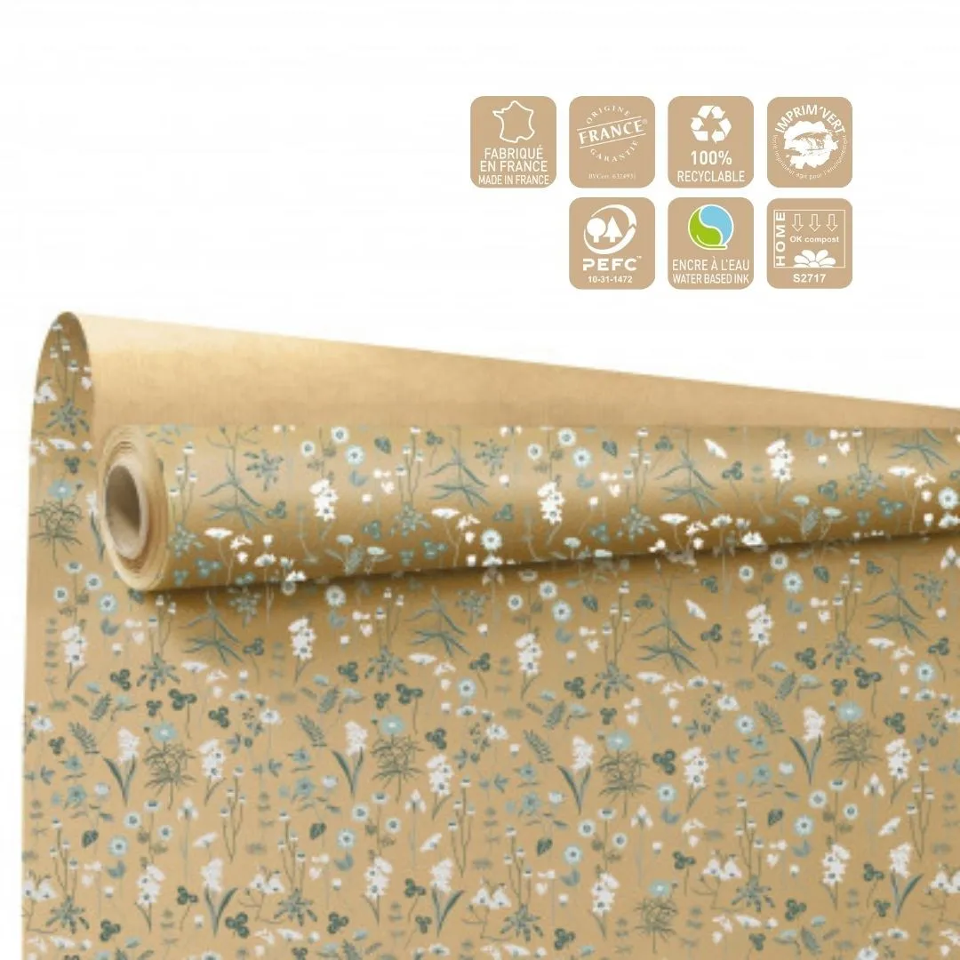 Baliaci papier Ysée zelený 80 cm, návin 40 m
