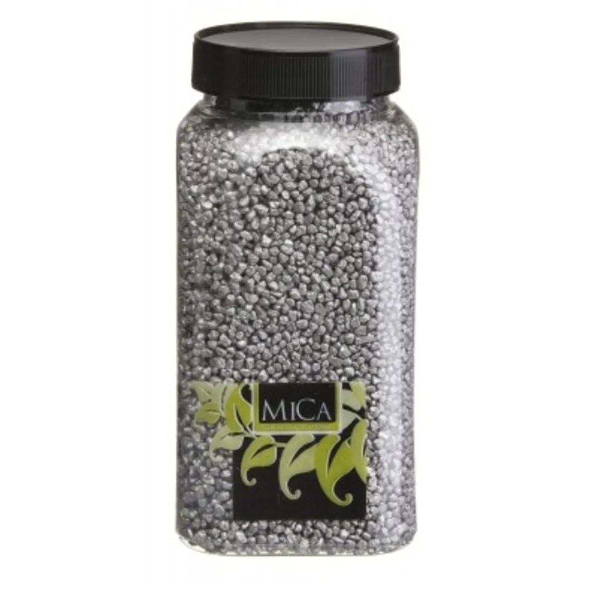 Dekoračný štrk strieborný 4 mm, 1 kg