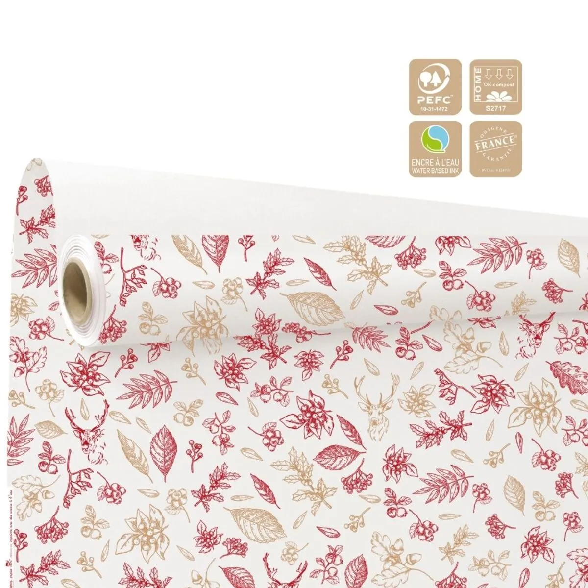 Baliaci papier Variété Clayrton biely 80 cm, návin 25 m