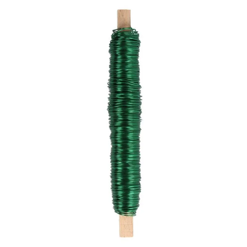 Navíjaný drôt zelený 0,5 mm, 100 g