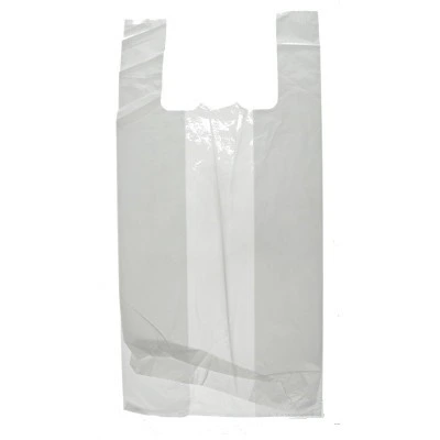 Igelitové tašky biele ⌀ 40 až 15 × 60 cm