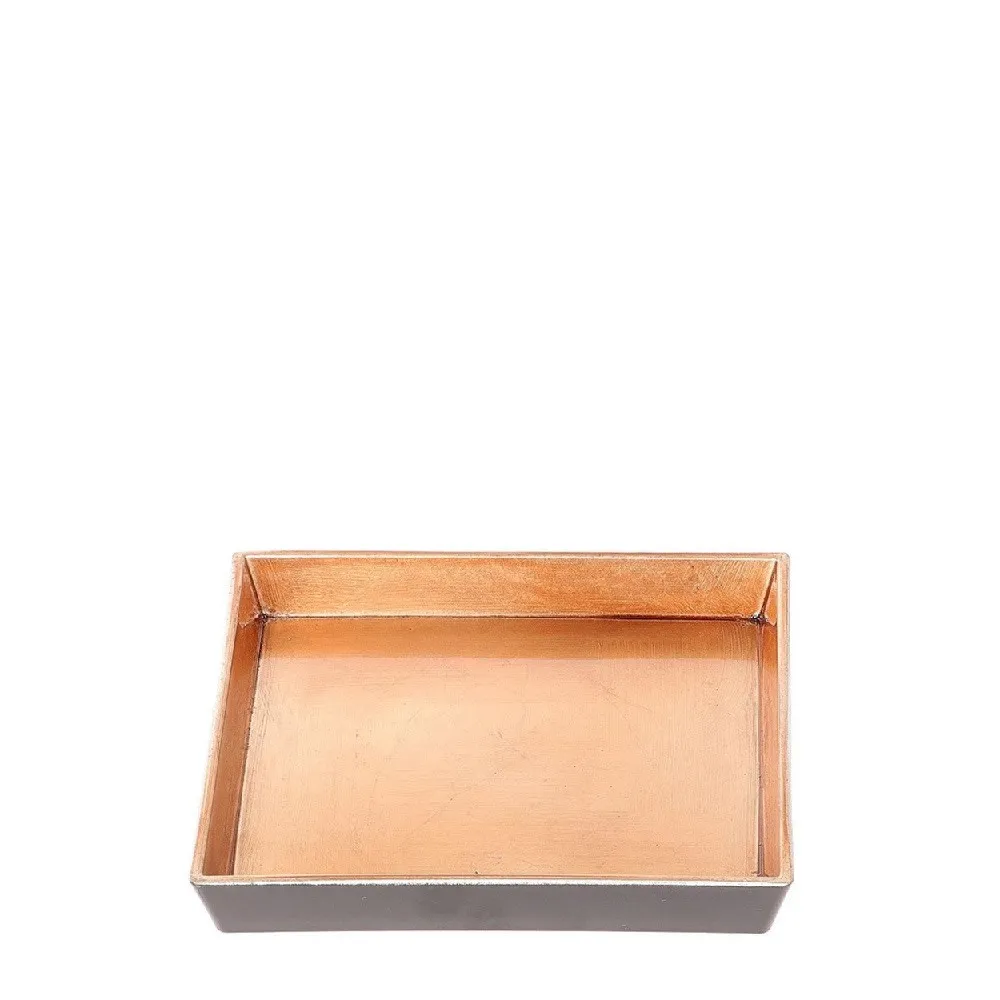 Vianočná melamínová misa zlatá ⌀ 12 × 2 cm