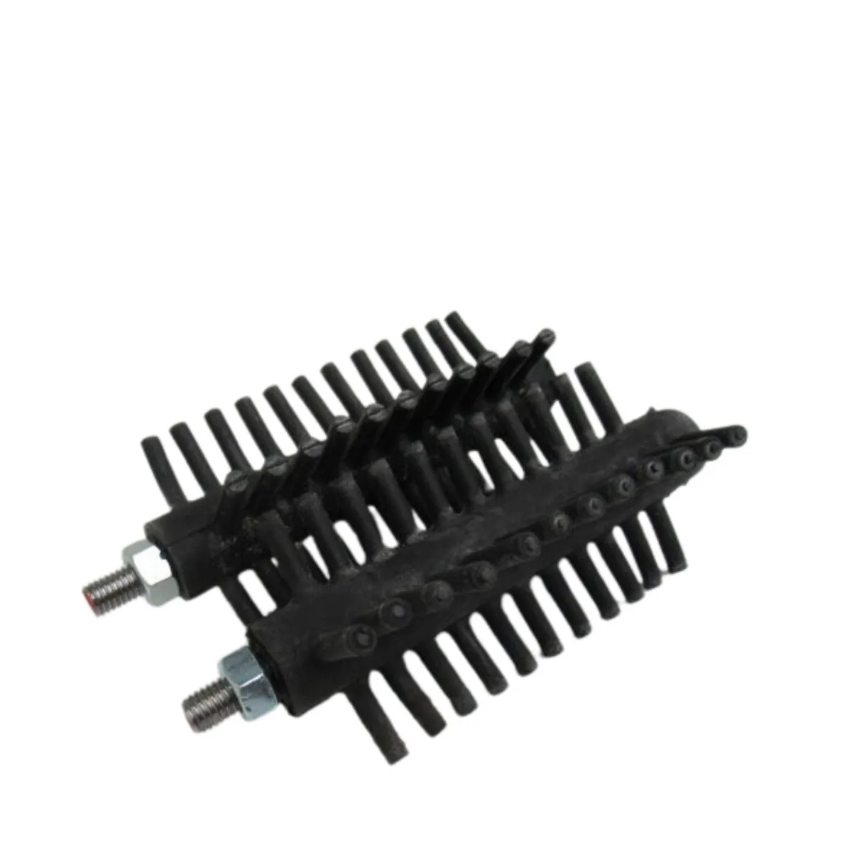 Mäkké kefy na čistenie so závitom čierne 175 mm