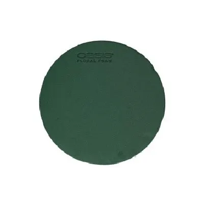 Floristická hmota Oasis Cake Dummy ideal zelená 30 × 7 cm