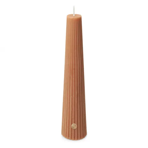 Sviečka obelisk béžová ⌀ 4,5 × 25 cm