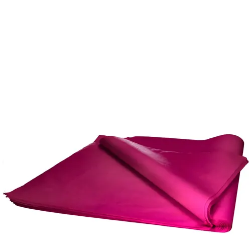 Hodvábny papier fuksiový, hárky 50 × 75 cm