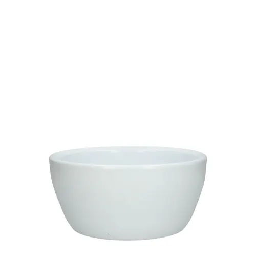 Keramická misa Flora biela ⌀ 18,5 × 8,5 cm