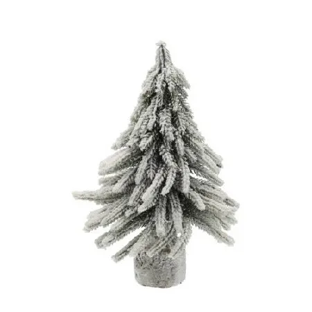 Vianočná dekorácia stromček Spruce dvojfarebná ⌀ 16 × 27 cm