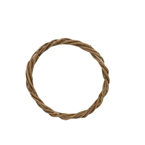 Sušený materiál Twisted Vine kruh hnedá ⌀ 25 × 2 cm