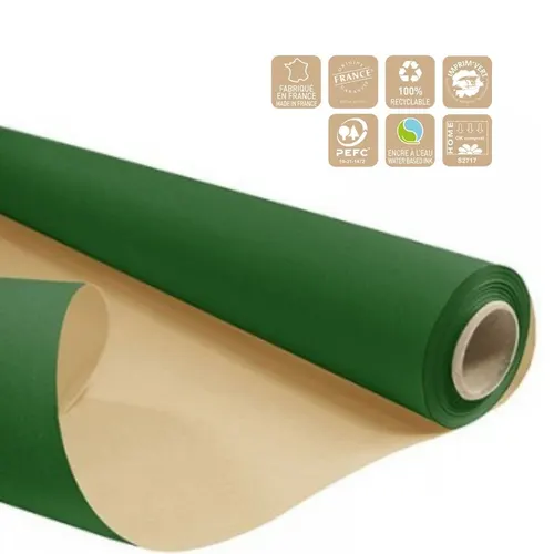 Baliaci papier Clayrton zelený 80 cm, návin 50 m