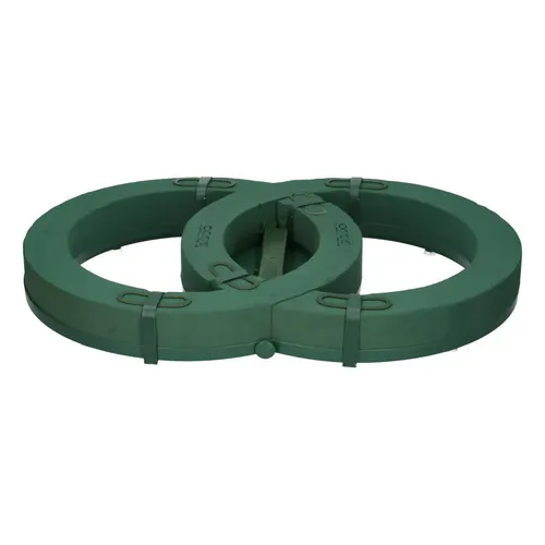 Floristická hmota Oasis Double auto kruh zelená 57 × 39 × 7,5 cm