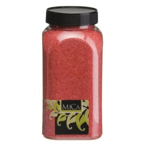 Dekoračný piesok červený 1 kg