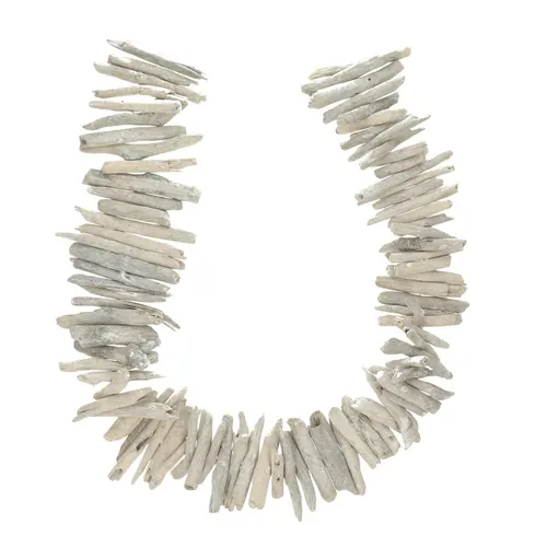 Sušený materiál girlanda Driftwood biela 100 cm