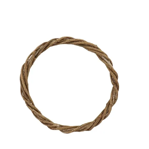 Sušený materiál Twisted Vine kruh hnedá ⌀ 45 × 3,5 cm