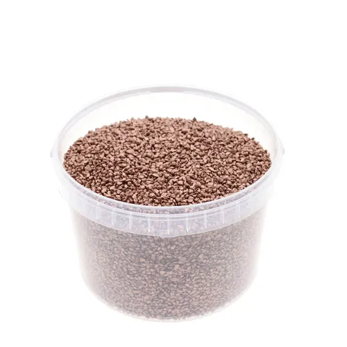 Dekoračná drť drť 2- medená 3 mm, 3 l